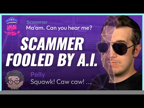 Scammer Fooled by AI (that turns into a bird)