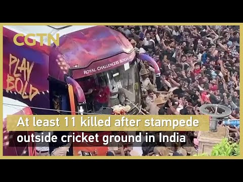 At least 11 killed after stampede outside cricket ground in India