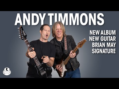 Andy Timmons on his new album, new Ibanez, a gift from BRIAN MAY, and more