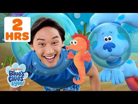 2 HOURS of Animal Skidoos w/ Blue & Josh! 🐙🐤🦋 Blue's Clues & You!