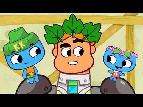 Гигантская проблема 🦍 — Котики, вперед! — Серия 75 — Развивающий мультик о котятах