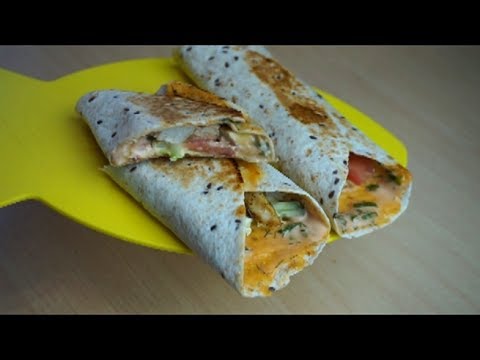 Рецепт Тортилья- Ролл с курицей! Из лепешек из фикс прайс.