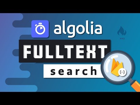 Fullstack Autocomplete Search with Algolia