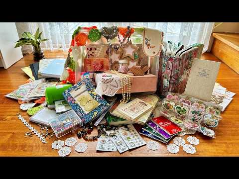 Thrift Haul - What I Look for in Second Hand Shops | 8 Must-Have Finds for Journal Making