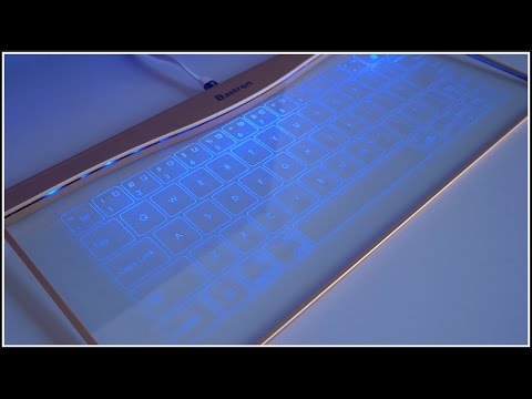 A Glass Touchscreen Keyboard??