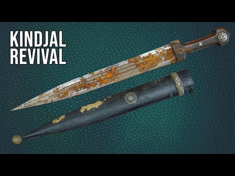 Restoration Old Rusted TIFLIS Dagger — Rust to LEGEND