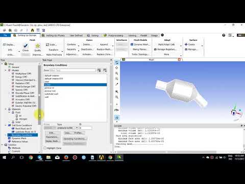 Ansys Fluent tutorial 11, Modeling flow through porus media