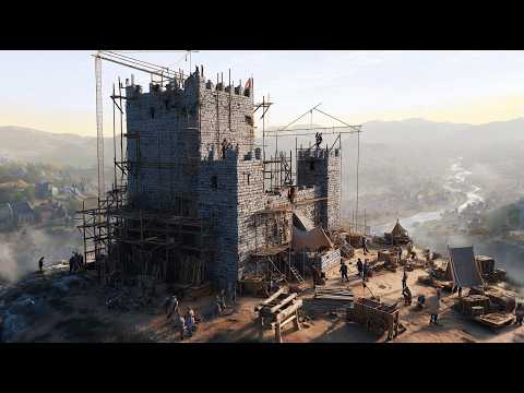 How Medieval People Built Without Modern Tools