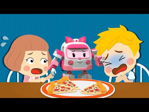 Робокар Поли - Уроки безопасности с Эмбер 🚑 Безопасность на улице и дома (сборник) ⚡️ Мультик детям