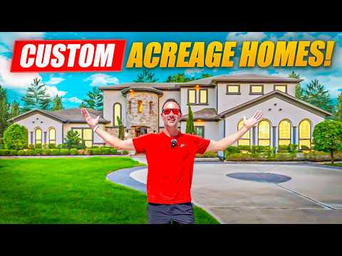 🤯 We Found the BEST Acreage Homes in Houston — With the LOWEST TAXES!