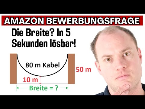 Diese Bewerbungsfrage von Amazon ist in 5 Sekunden lösbar!