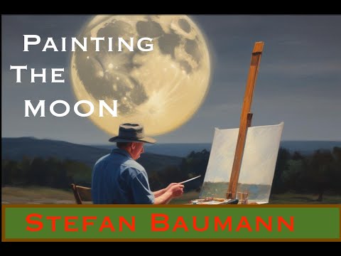 How to paint the moon with Stefan Baumann, Discover his thrilling tips for creating breathtaking art