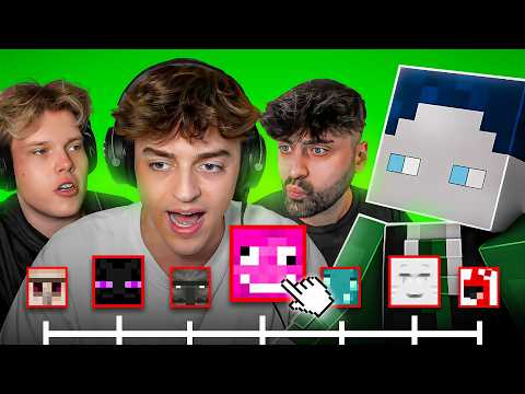 HIGHER or LOWER, ABER in MINECRAFT 🔴🟢 mit BastiGHG, Wichtiger, Nooreax, Faister & Dimeax