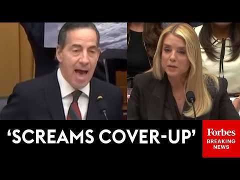 BREAKING NEWS: Jamie Raskin Rips Pam Bondi To Her Face Over Handling Of Epstein Files, DOJ