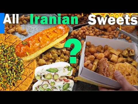 All Amazing Persian Sweets in 1 Video
