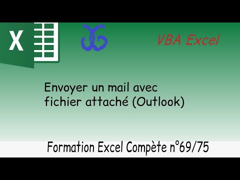 69/75 – VBA : envoyer un mail avec fichier attaché (Outlook)
