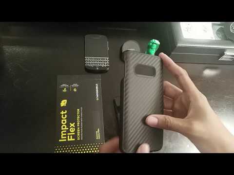 S10e Rhinoshield SolidSuit and Impact Flex screen protector unboxing Large