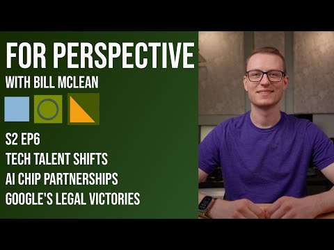 Tech talent shifts, AI Chip Partnerships, Google's Legal Victories