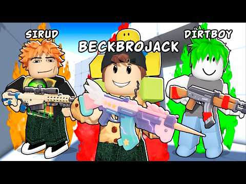 BeckBros Become the BEST TRIO in HYPERSHOT (Roblox)