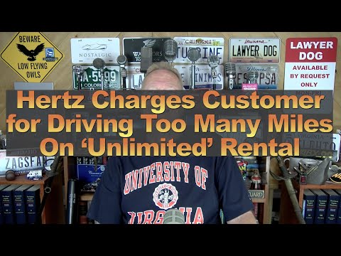 Hertz Charges Customer for Driving Too Many Miles On ‘Unlimited’ Rental