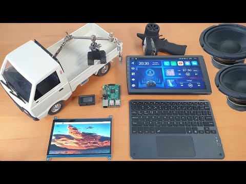 Gadgets: Multimedia radio, Android, raspberry, RC, BT keyboard