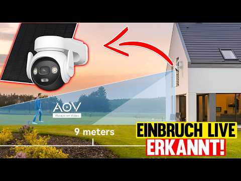 IMOU AOV PT 5MP Überwachungskamera: 24/7 Aufzeichnung – Unabhängig von Strom & WLAN!