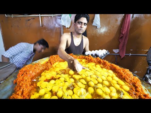Indian Street Food in Mumbai - 400 Egg BIGGEST Scrambled Eggs + BEST Seafood in Mumbai, India!!!