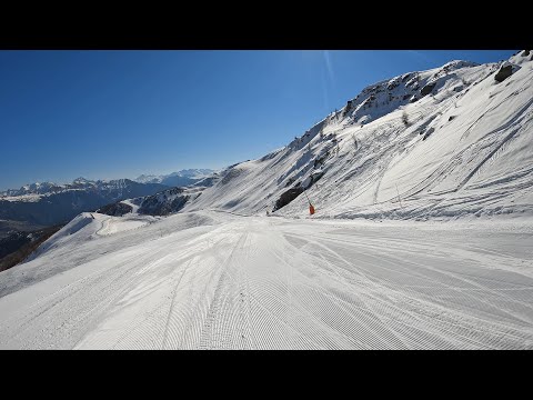 Sellettes - Piste bleue - Serre Chevalier - Mars 2022 - GoPro10 HD 60P