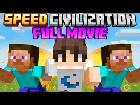 Minecraft, But I Join SPEED Civilization [FULL MOVIE]