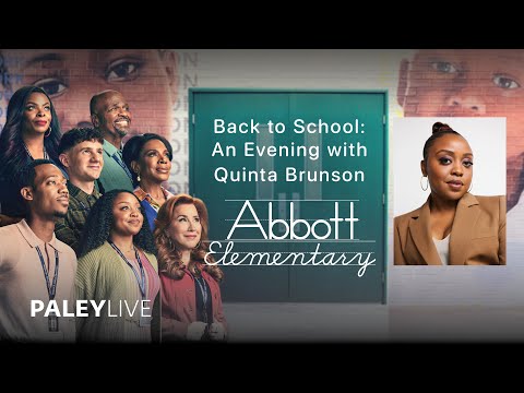 PaleyLive: Back to School: An Evening With Abbott Elementary's Quinta Brunson