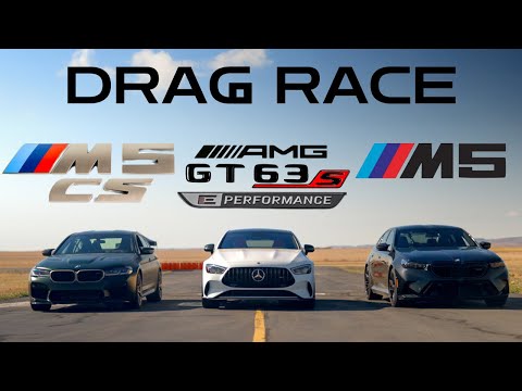 M5 CS vs AMG GT63s E-Performance vs M5
