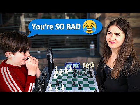 12-Year-Old Chess Prodigy vs Chess Master
