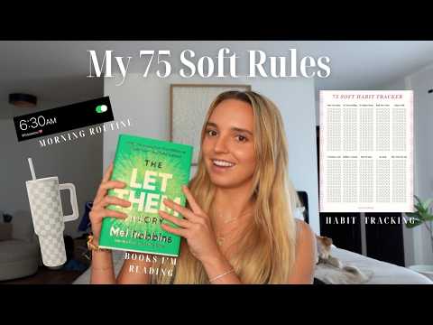 75 Soft Challenge | 10 Habits I'm Tracking and Why 🤍