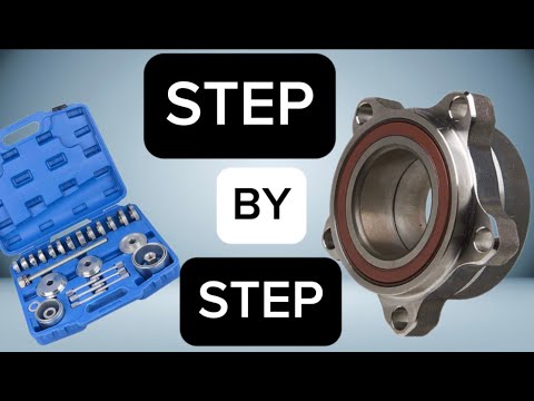 How to replace Ford Transit MK7 Front Wheel Bearing