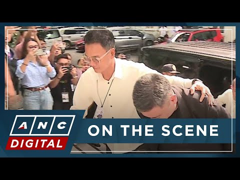 LOOK: Ex-DPWH Bulacan execs Alcantara, Hernandez, Mendoza arrive at DOJ for preliminary probe | ANC