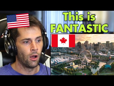 American Reacts to the BEST Things About Montreal, Canada