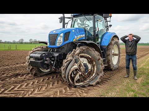 Unbelievable Tractor Fails Caught On Camera 2025 | Part 64