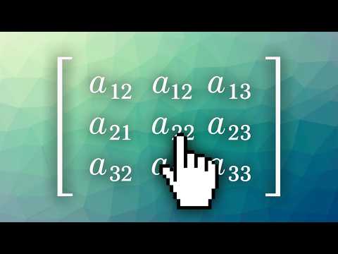 The Matrix as a User Interface