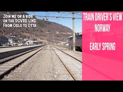 Come Take A Ride With Me On The Dovre Line In Norway In 4K!