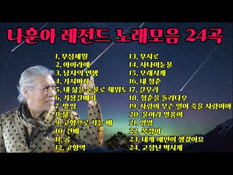 나훈아 레전드 명곡 모음 (광고없음) 연속듣기