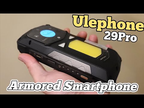 A Smartphone built for work, not looks. Testing out the Ulefone 29Pro.