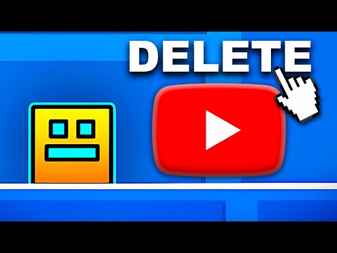 Geometry Dash, But If I Die I Delete My YouTube Channel