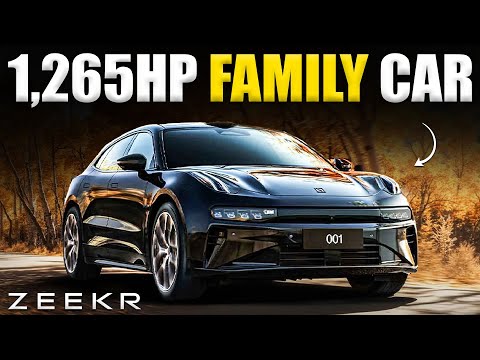 The 2026 Zeekr 001 Has 1,265HP & Seven Seats | This Is Peak EV Insanity