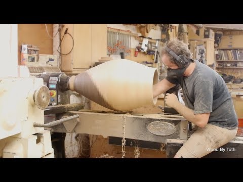 Calm Before The Storm- My 100th Segmented Vase