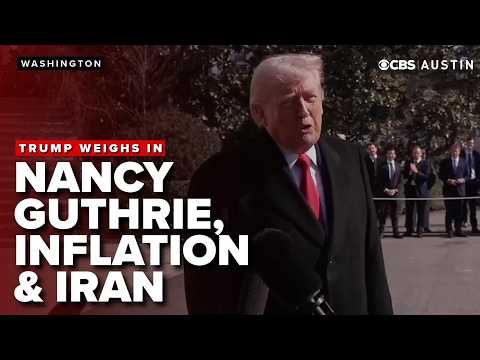 Trump says 'progress has been made' with FBI on NANCY GUTHRIE case