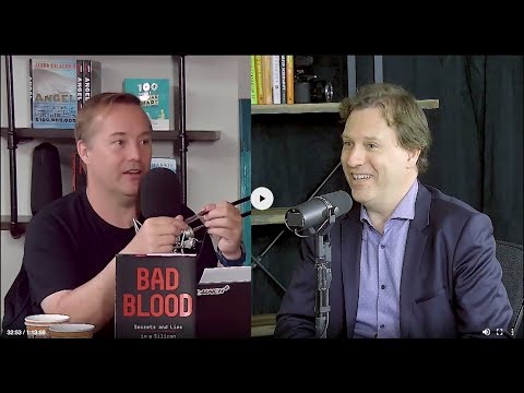 The Theranos Story: how WSJ's John Carreyrou revealed fraud & deception in "BAD BLOOD" E828