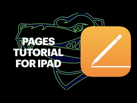 How to use Pages on iPad
