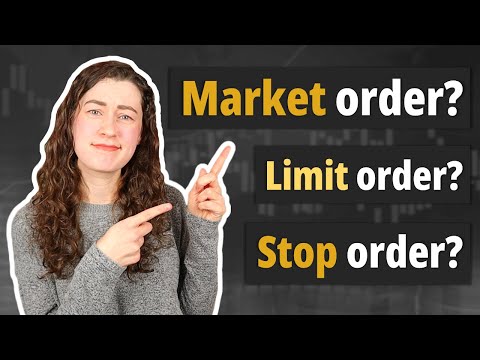 The 3 Stock Order Types Explained (Market Order, Limit Order, Stop Order)