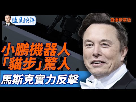 小鵬機器人「貓步」驚人，馬斯克實力反擊【每日直播精華】遠見快評｜2025.11.07 @jingyuan talk