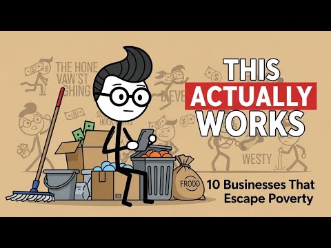 10 Businesses That Can Get You Out Of Poverty NO MOTIVATION  JUST REALITY
